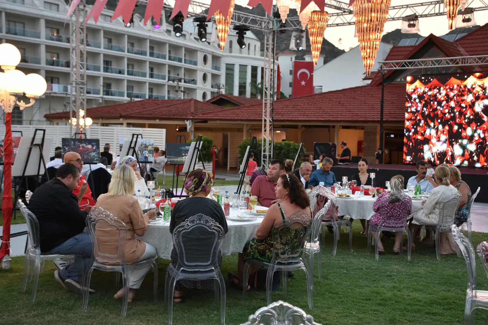 Marmaris'te 15 Temmuz Demokrasi ve Milli Birlik Günü anma programı düzenlendi