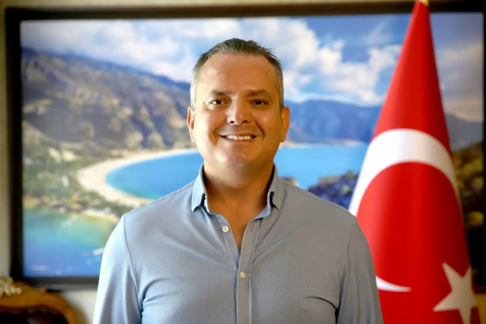 Fethiye'de tarihi Gemiler Adası, mavi tur yapanların uğrak noktası oldu