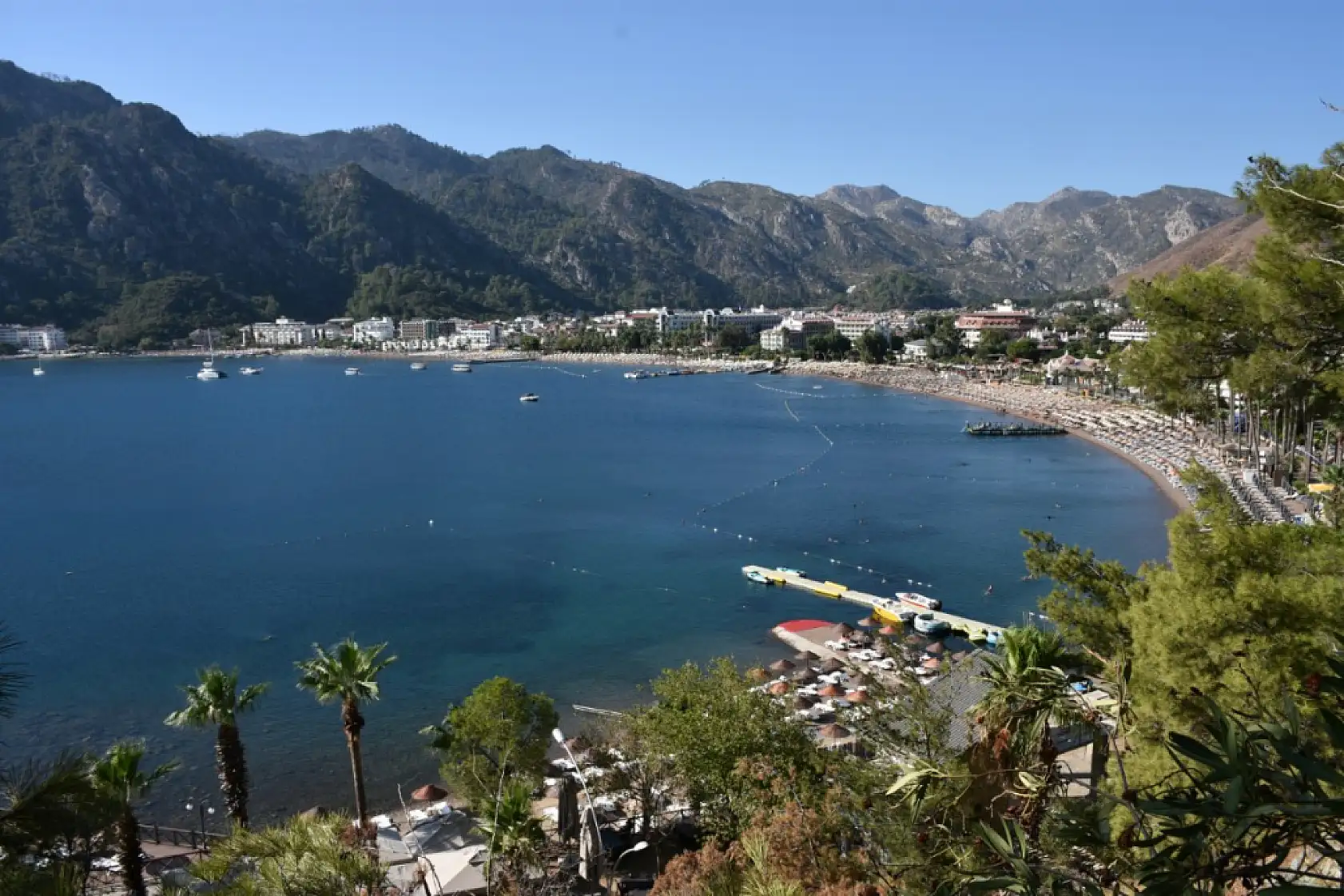 Muğla'ya gelen yabancı turist sayısı 2,5 milyona yaklaştı
