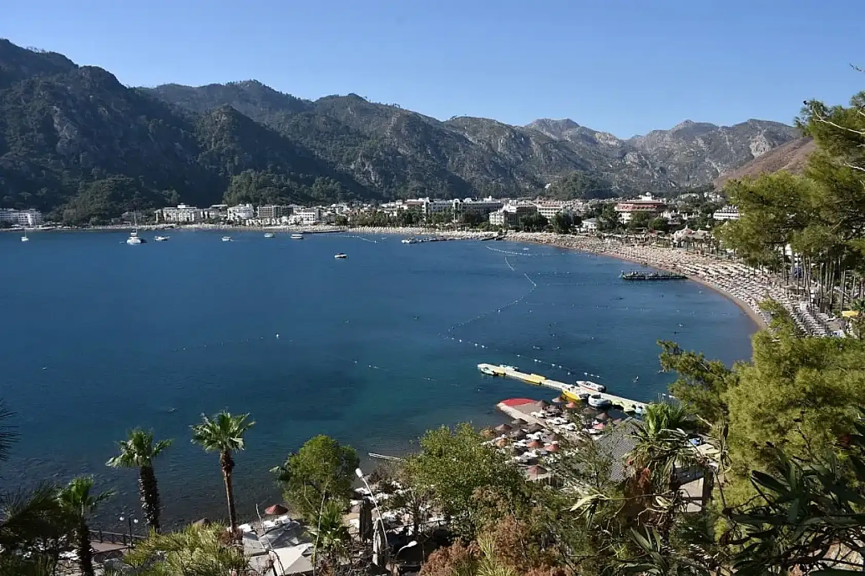 Muğla'yı 8 ayda 2,5 milyon yabancı turist ziyaret etti