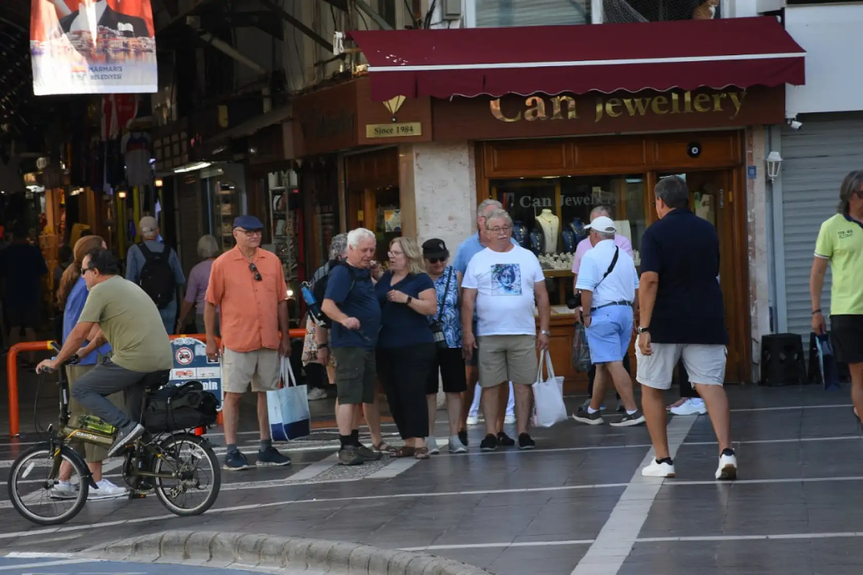 'MS Nieuw Statendam' kruvaziyeri Marmaris'e 2 bin 594 turist getirdi