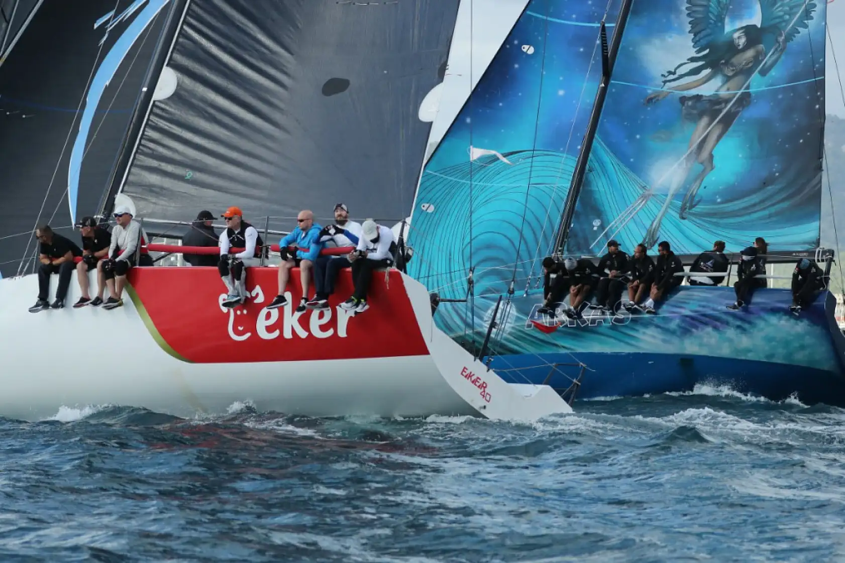 36. Uluslararası Marmaris Yarış Haftası' nda 'Coğrafi Rota' tamamlandı