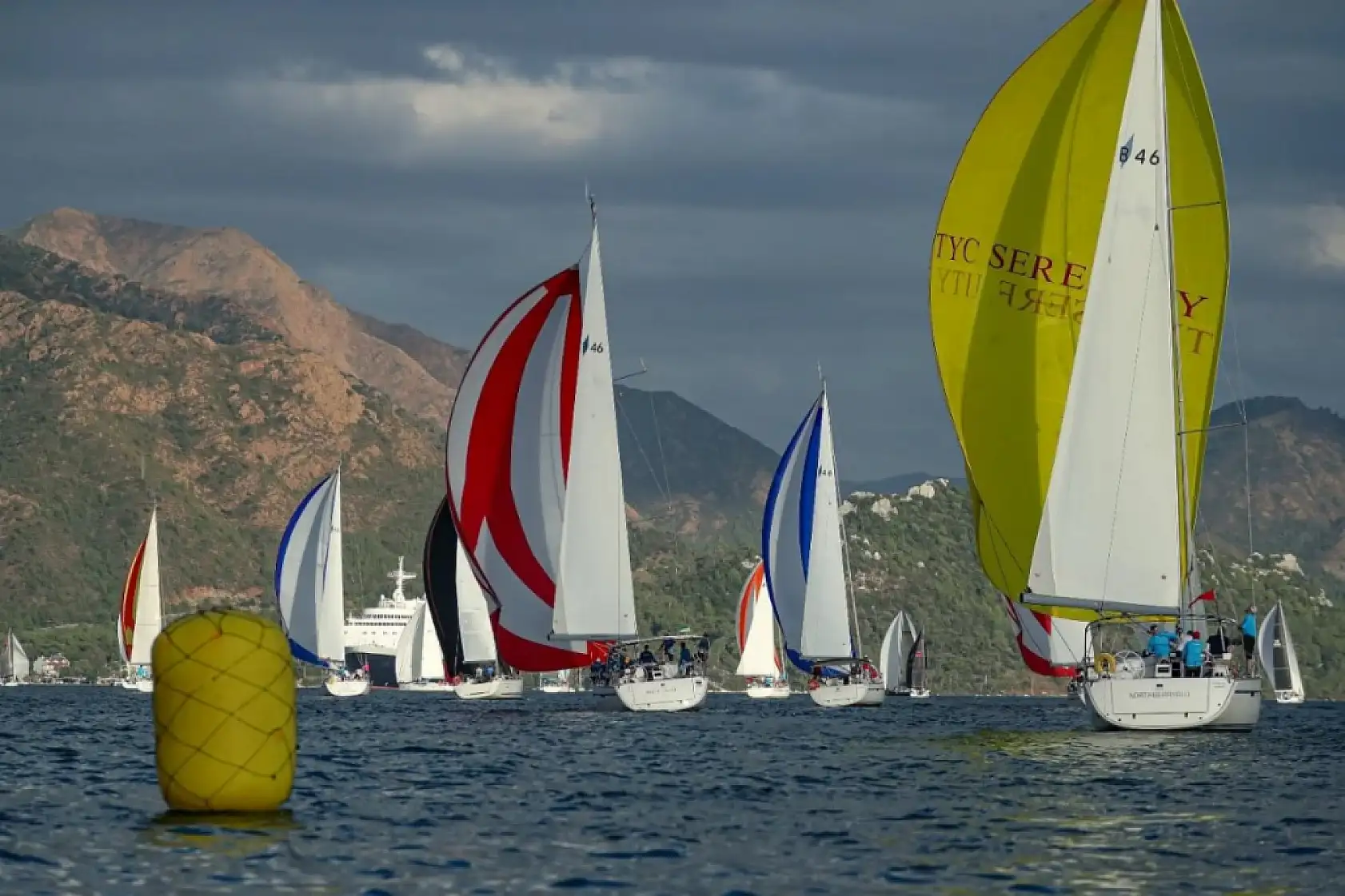 36. Uluslararası Marmaris Yarış Haftası' nda 'Coğrafi Rota' tamamlandı