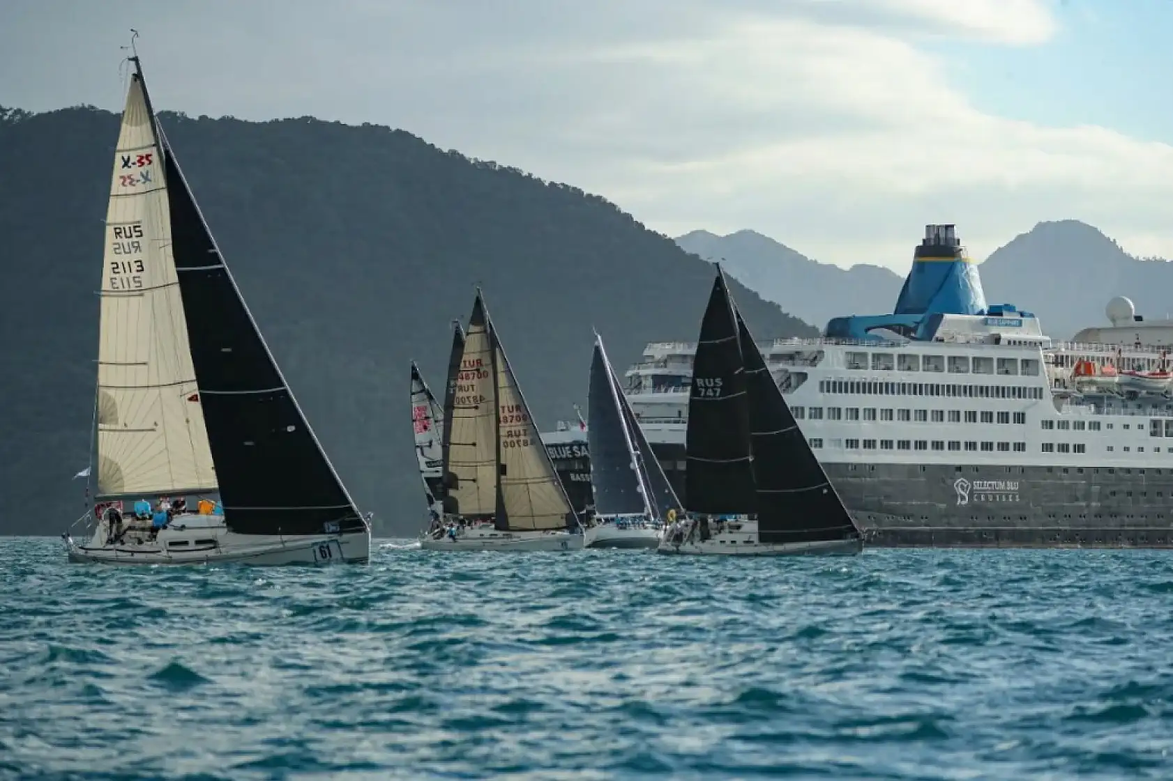 36. Uluslararası Marmaris Yarış Haftası' nda 'Coğrafi Rota' tamamlandı