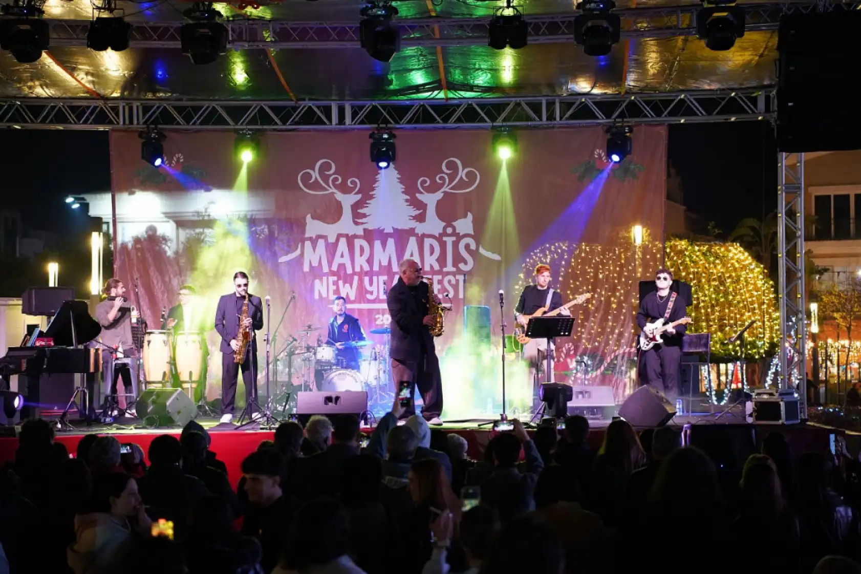 Marmaris'te Sarava İtalyan Caz Orkestrası ile The Sound of The City sahne aldı