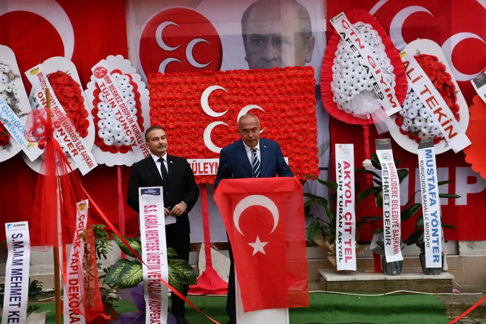 Muğla'da MHP Yatağan İlçe Başkanlığı binası açıldı