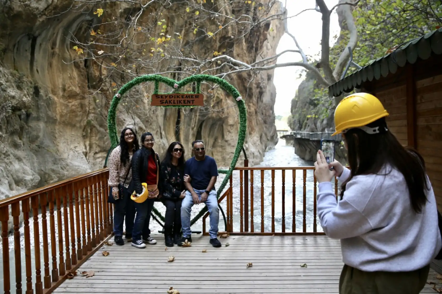 Muğla'daki Saklıkent Kanyonu geçen yıl yarım milyonun üzerinde ziyaretçi ağırladı