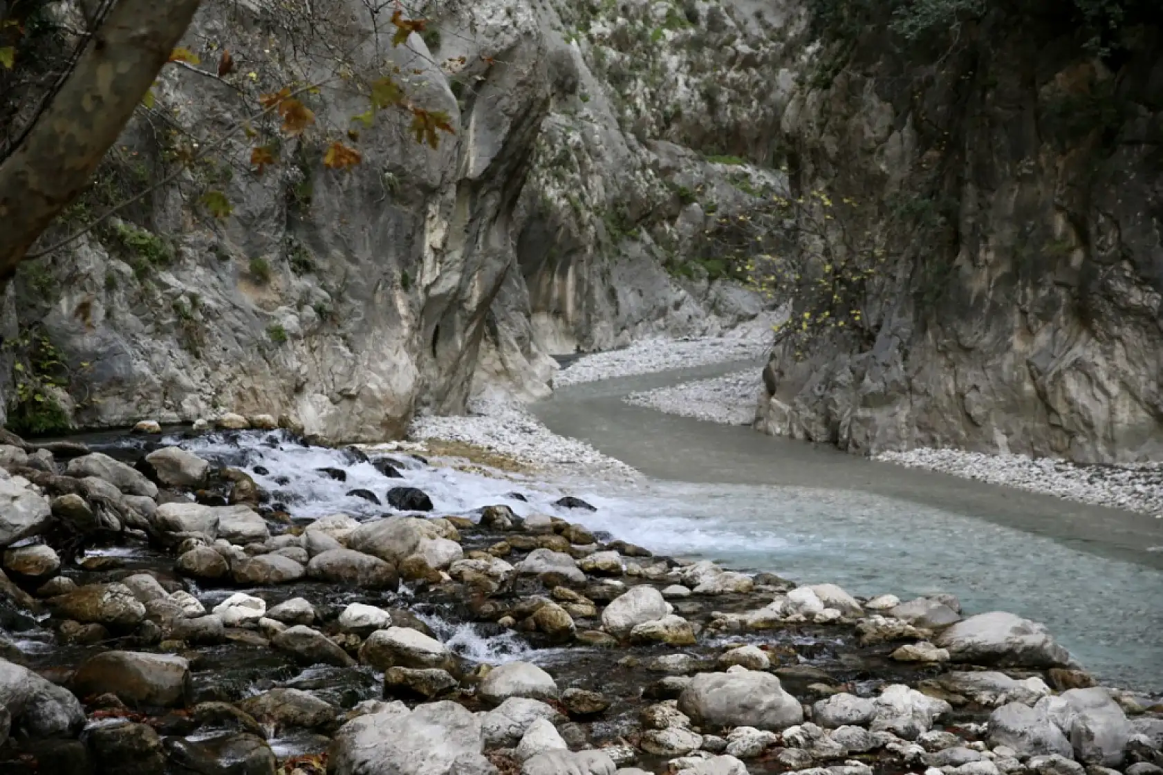 Muğla'daki Saklıkent Kanyonu geçen yıl yarım milyonun üzerinde ziyaretçi ağırladı