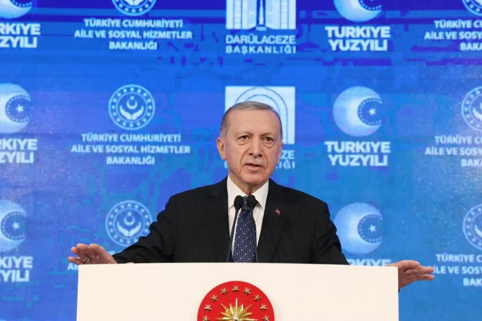 Cumhurbaşkanı Erdoğan Darülaceze Sosyal Hizmet Şehri açılışında konuştu