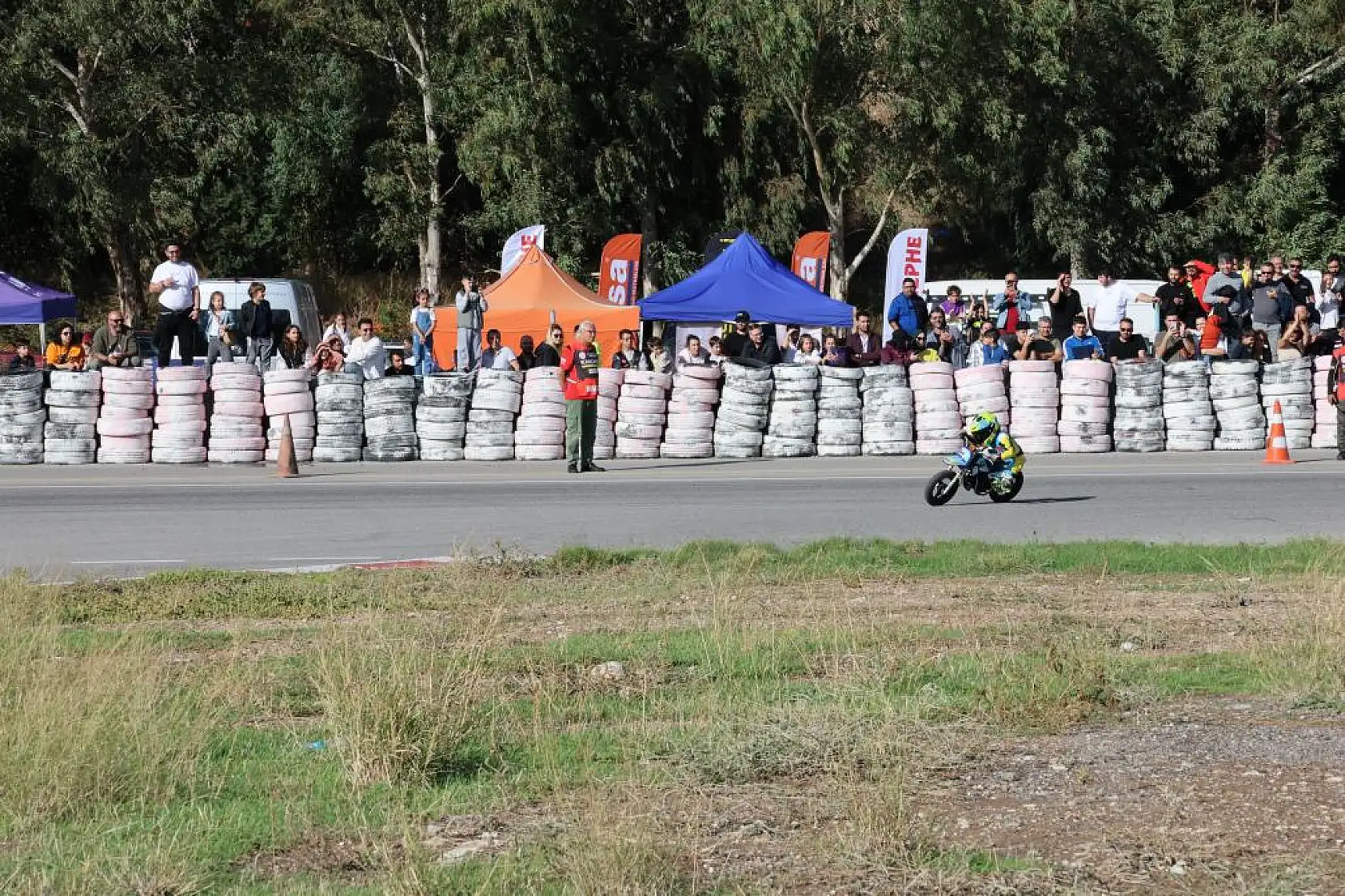 Süpermoto yarışlarında birincilik Zayn'ın