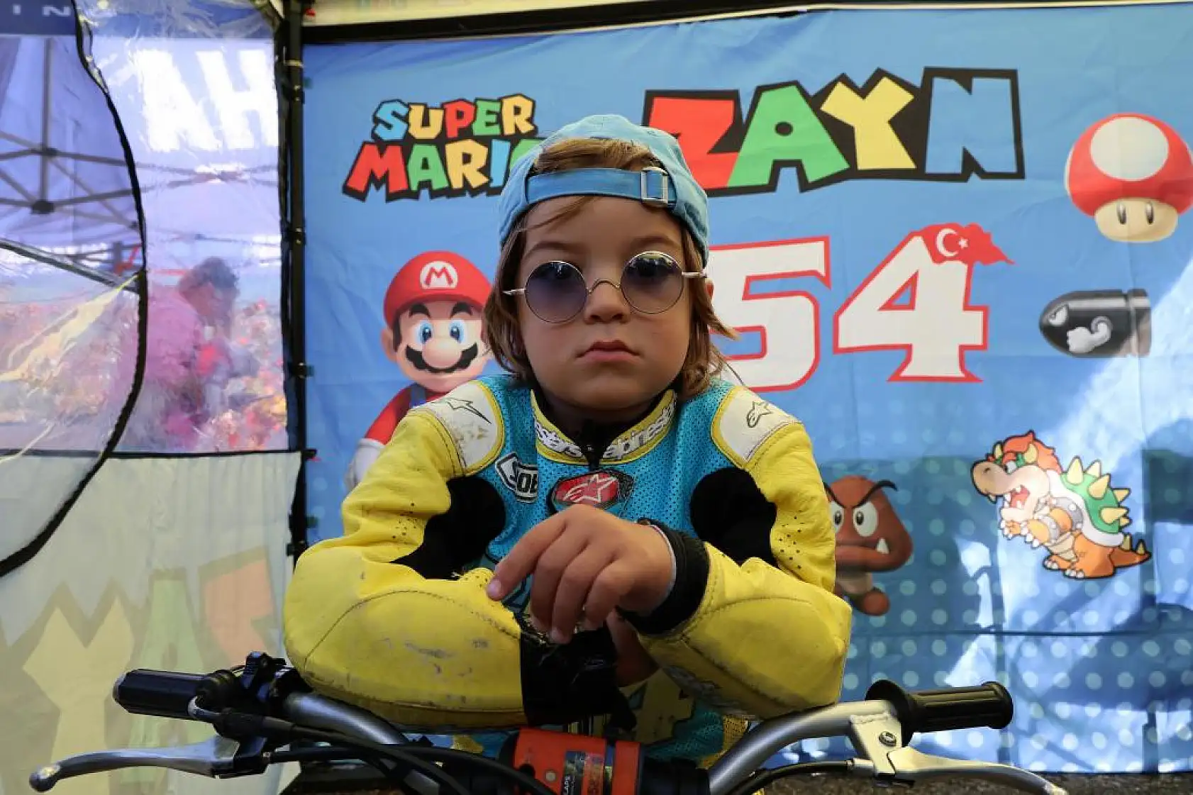 Süpermoto yarışlarında birincilik Zayn'ın