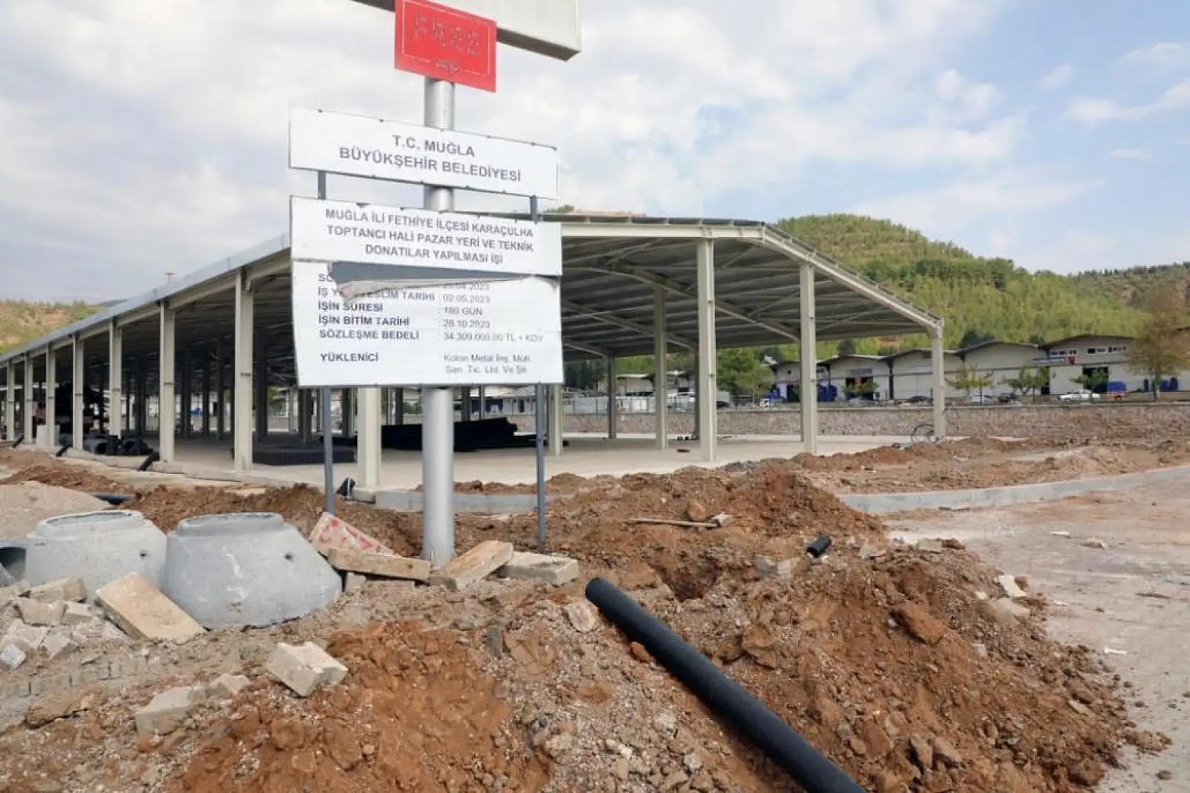 Fethiye Karaçulha Hali'ndeki 40 milyonluk yatırımda sona gelindi