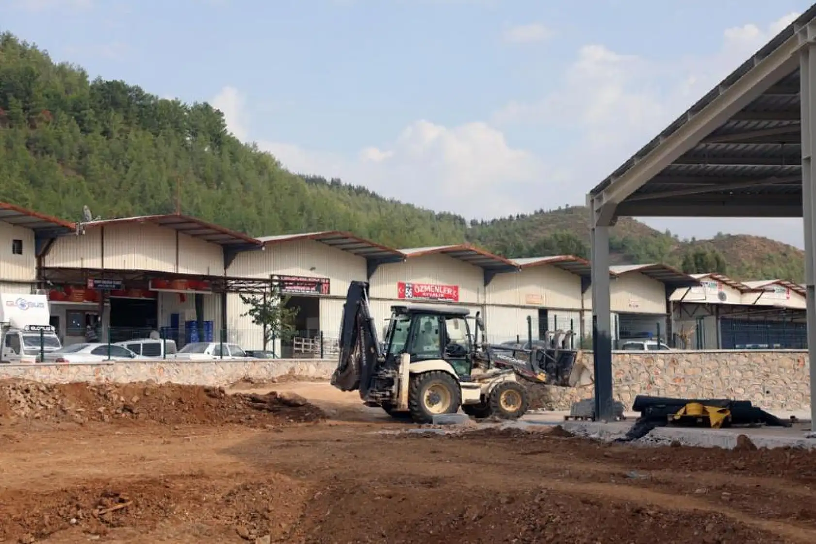 Fethiye Karaçulha Hali'ndeki 40 milyonluk yatırımda sona gelindi