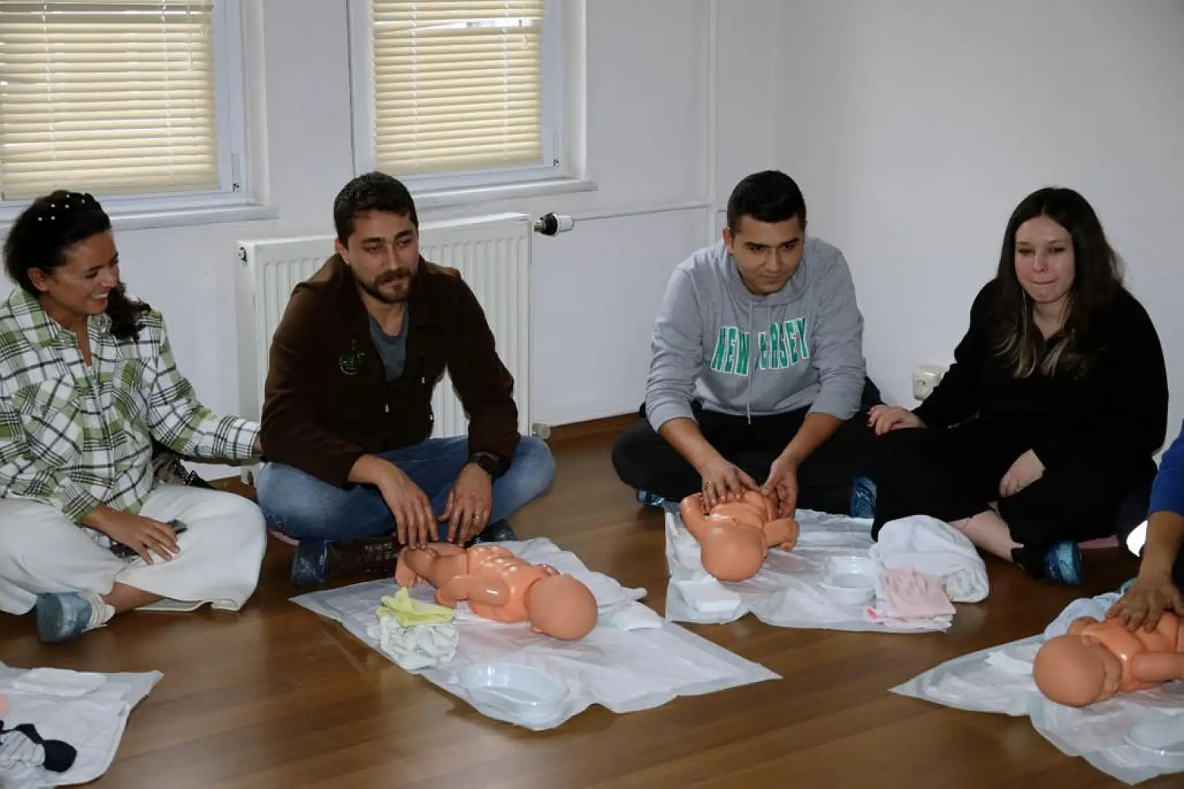 Gebe okulunda anne-babalara eğitimler devam ediyor