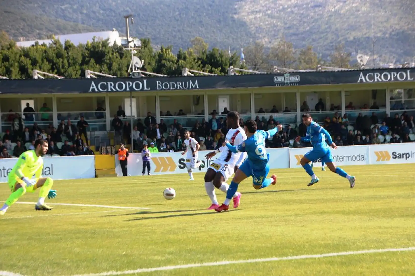 Bodrum FK, son dakika golüyle kazandı: 1-0