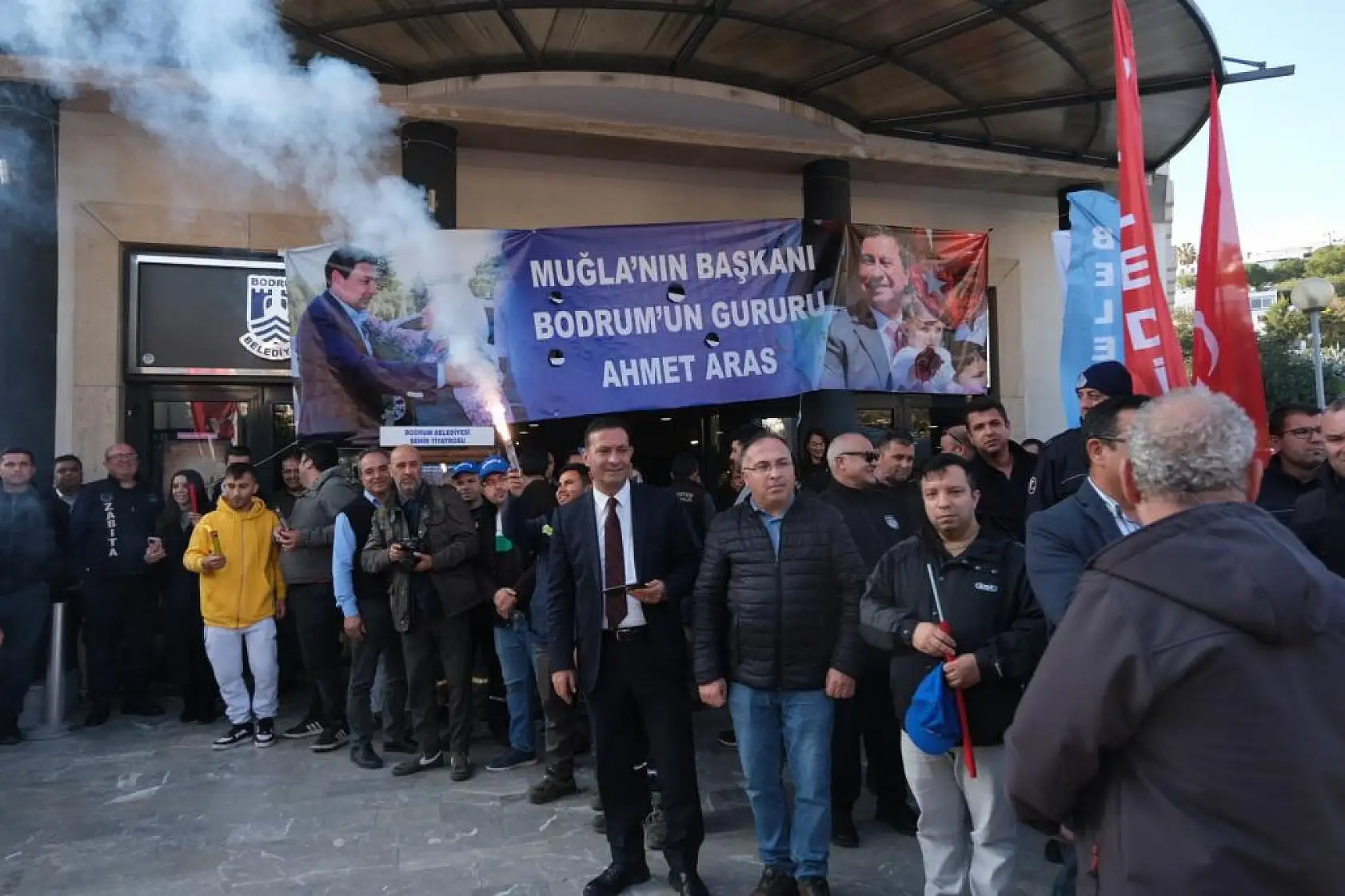 Bodrum Belediyesi Çalışanları, Büyük Sevinç Yaşadı