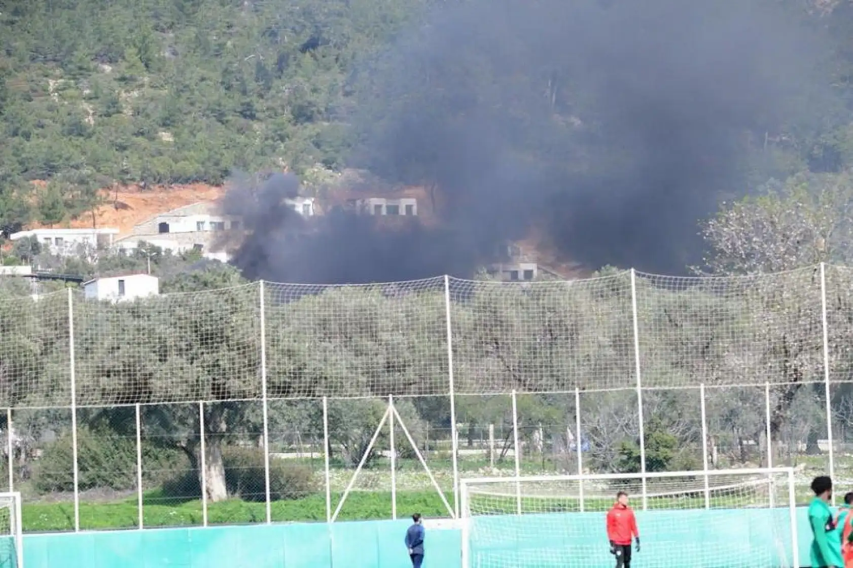 Konteynerler Alev Alev Yandı, Korku Dolu Anlar Yaşandı