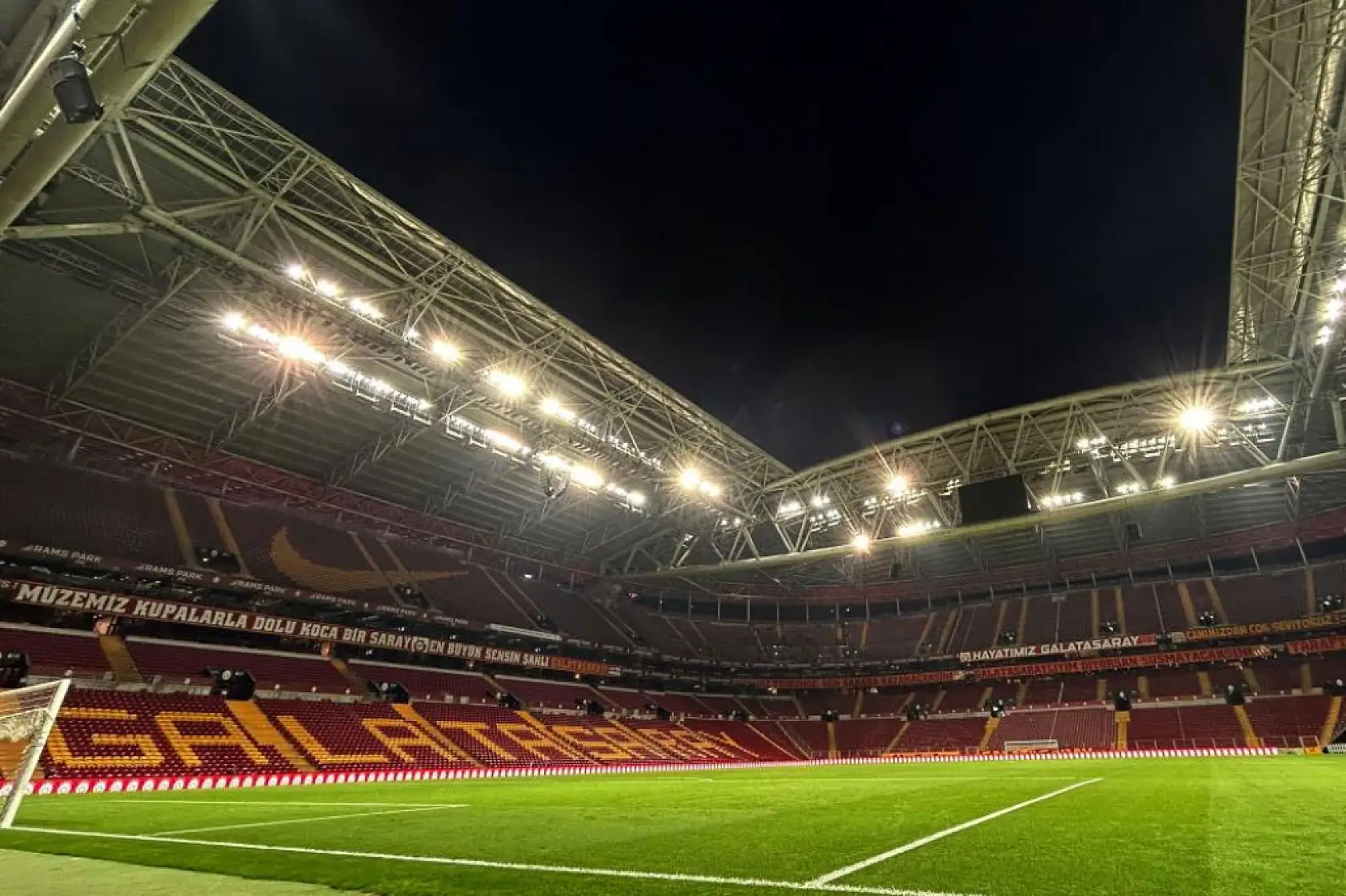 Stadyumlarda en fazla kapasite Galatasaray'ın, en az Bodrum FK'nın
