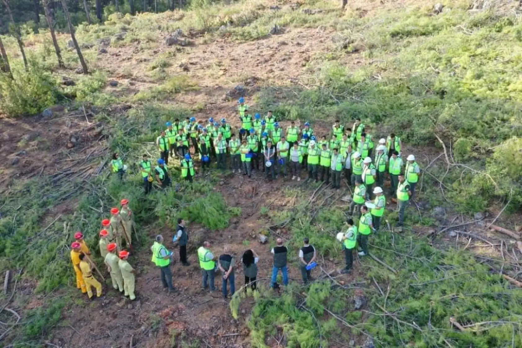Muğla Orman Bölge Müdürlüğü'nden tatbikat
