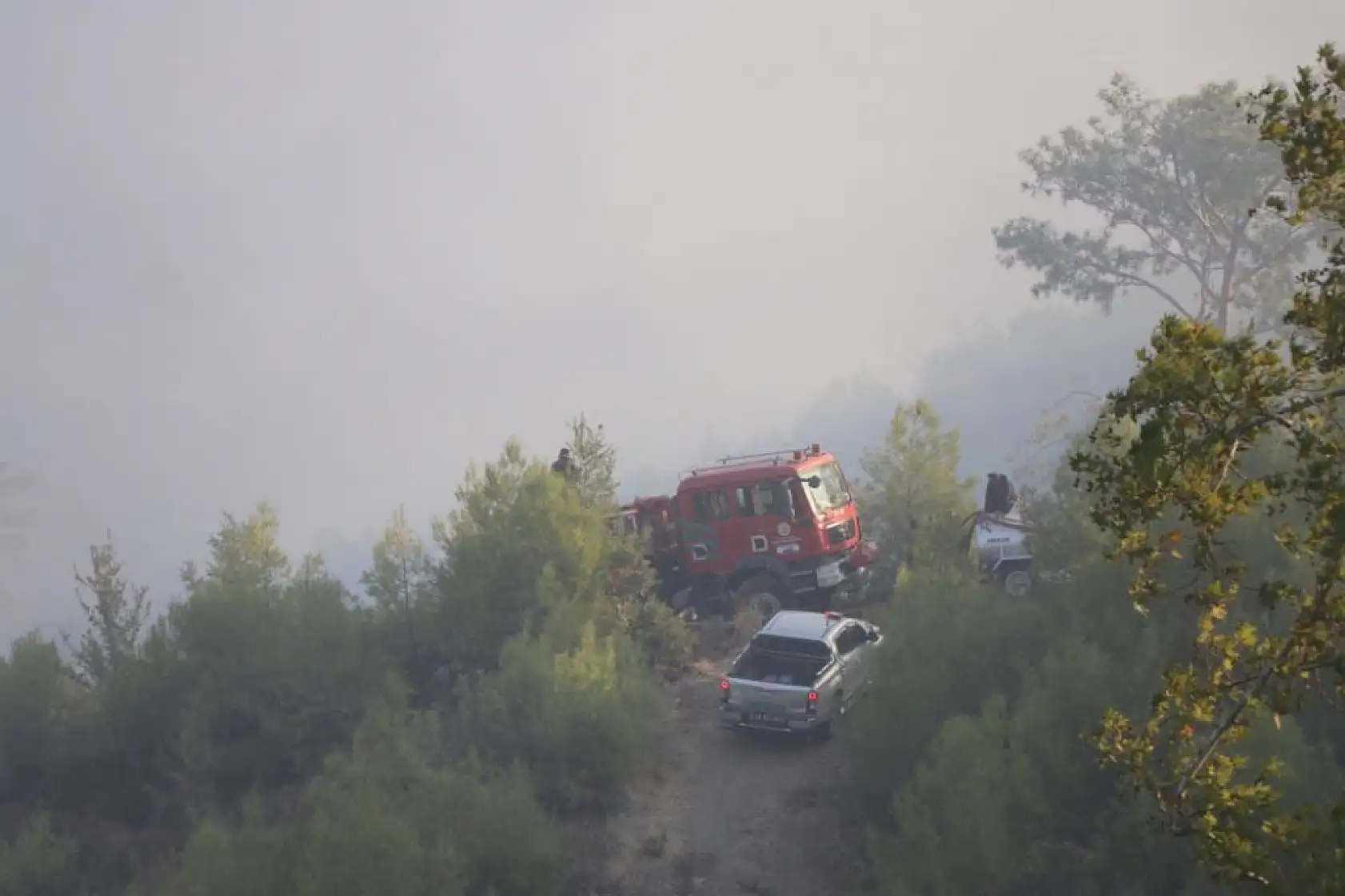 Dalaman'daki orman yangını kontrol altına alındı