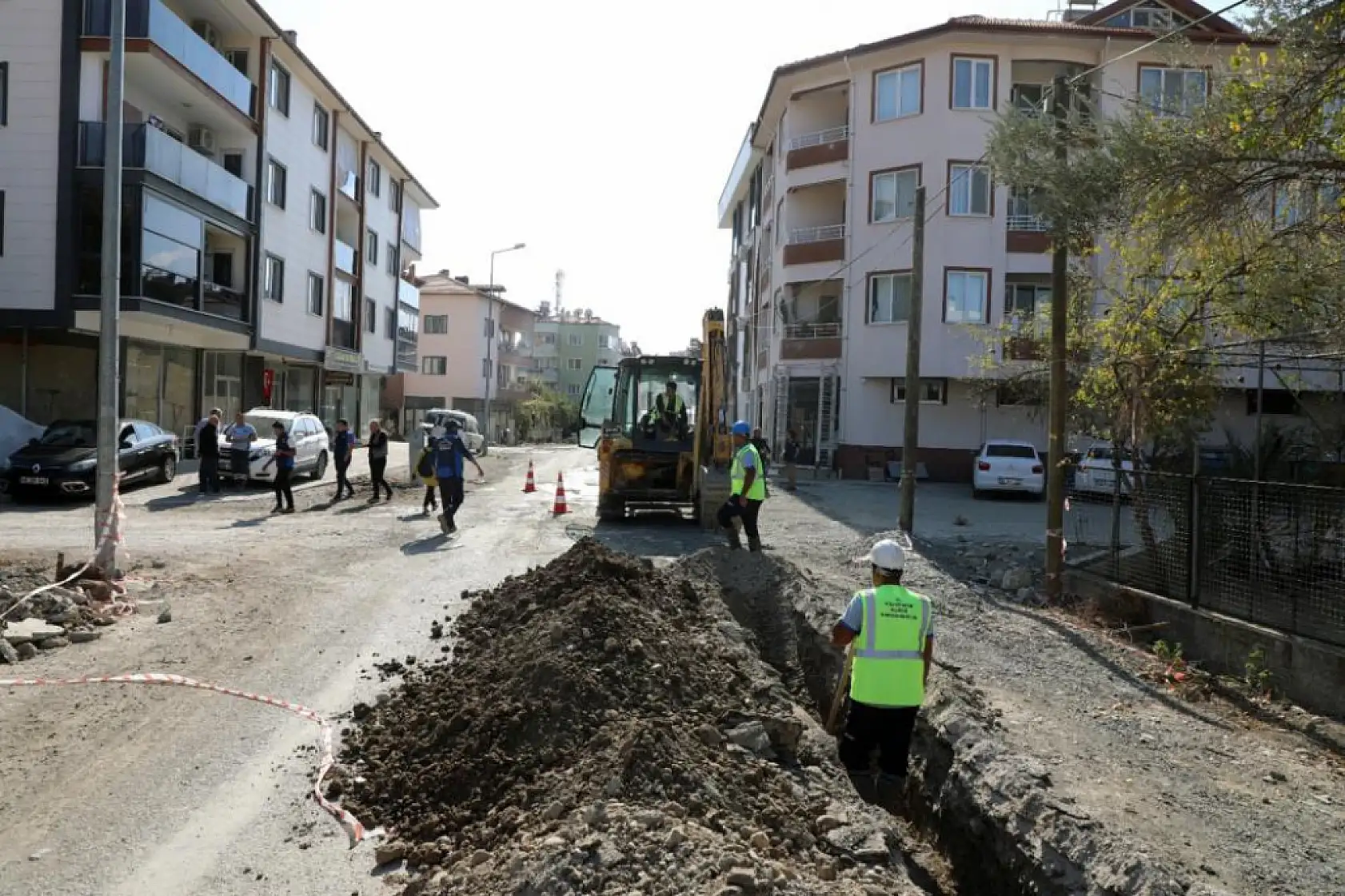 Ortaca'nın içme suyu hatları yenileniyor