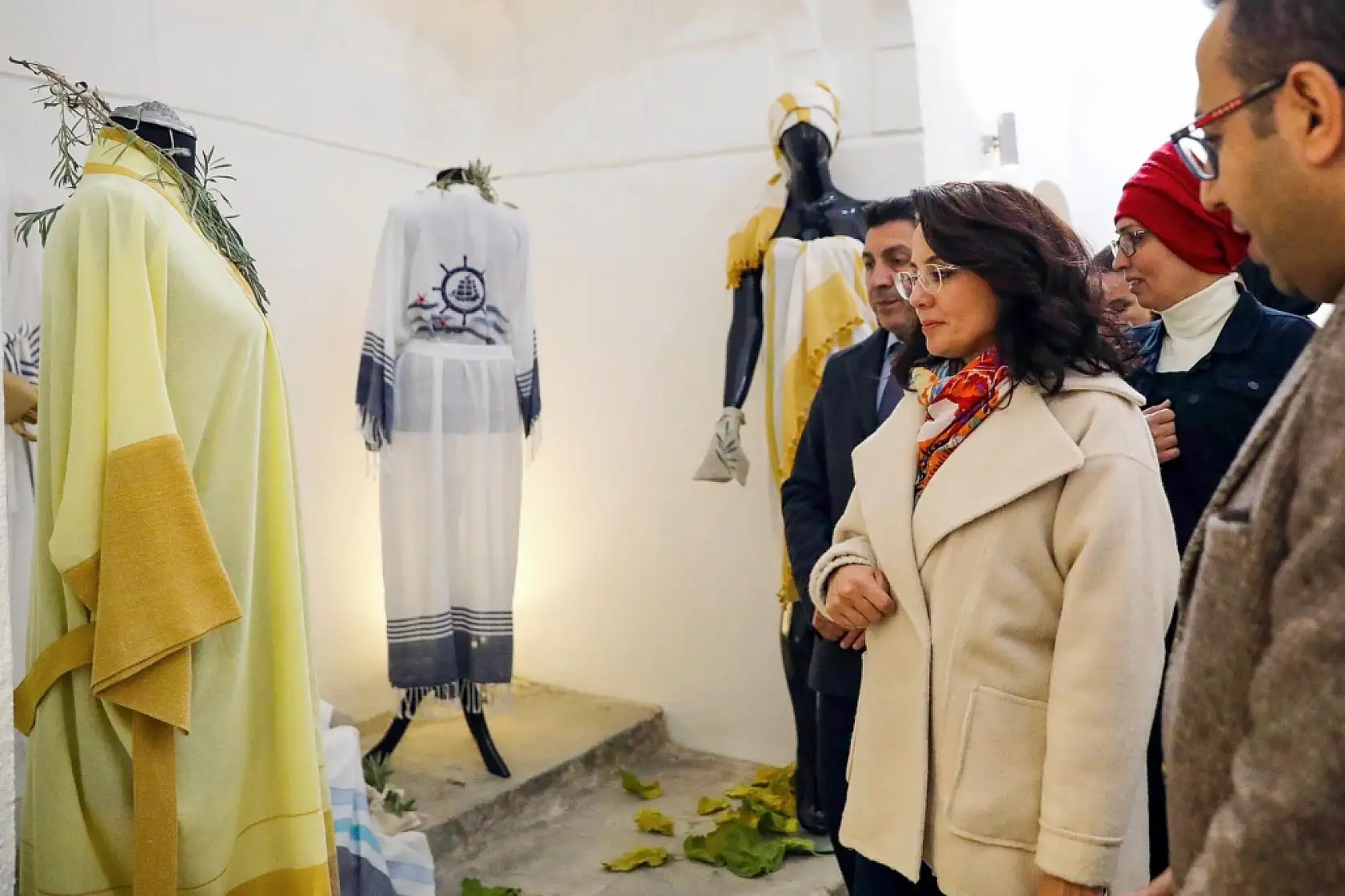 Muğla Olgunlaşma Enstitüsü'nden tarihi dokuda sanat sergisi