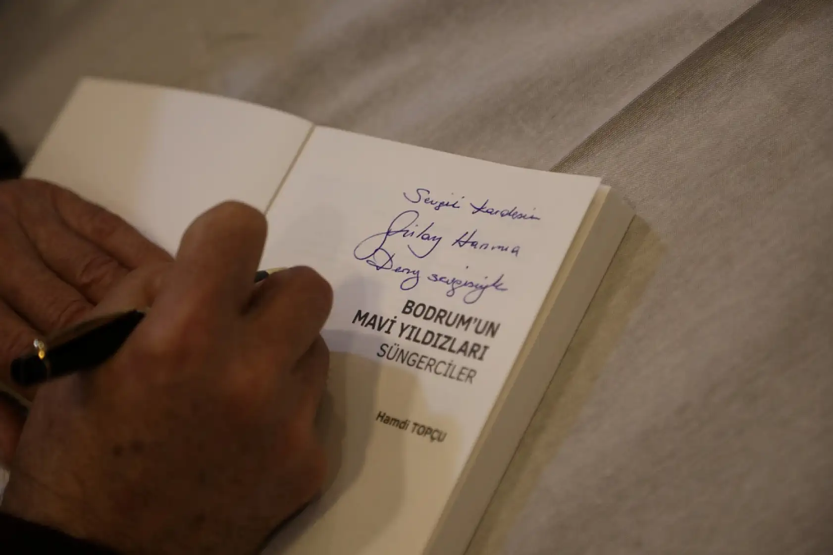 Süngercilik söyleşisi Bodrum Deniz Müzesi'nde gerçekleşti