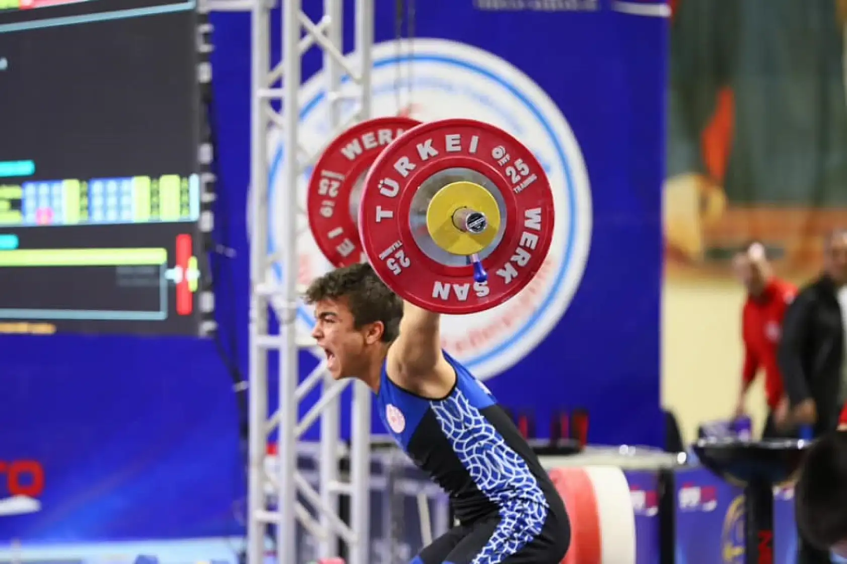Muğla'da Halter Türkiye Birinciliği'nde nefes kesen mücadeleler