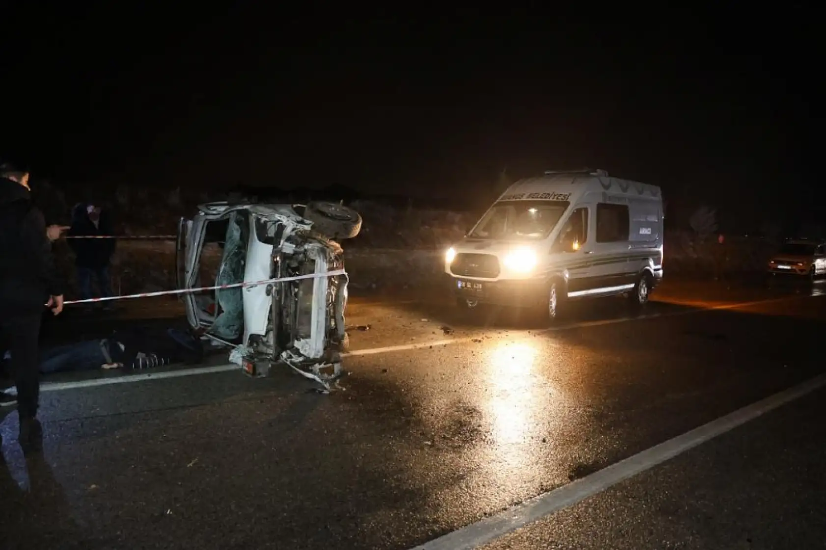 Kontrolden çıkan otomobil takla attı: 1 ölü