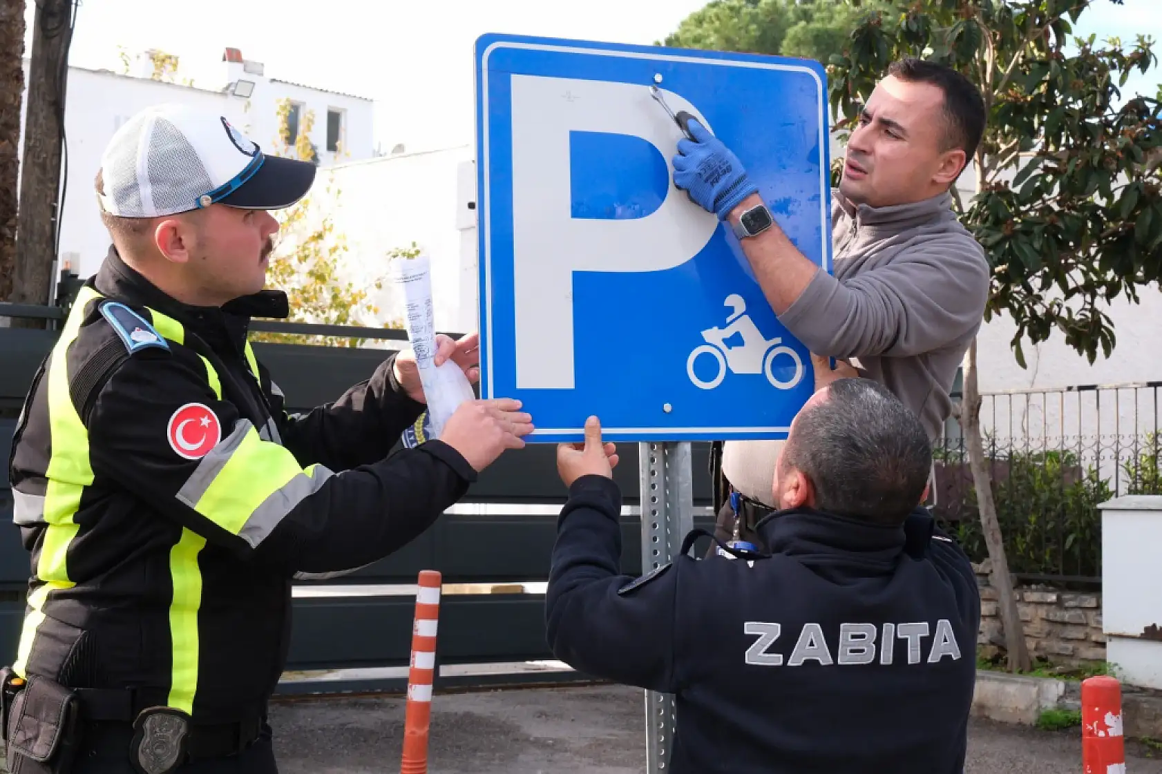 Bodrum'da motoparklar hizmete giriyor