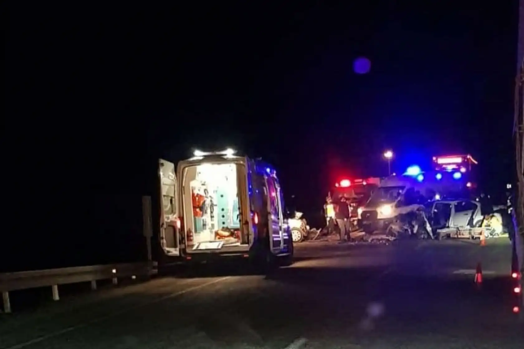 Feci trafik kazası: 1 ölü, 6 yaralı