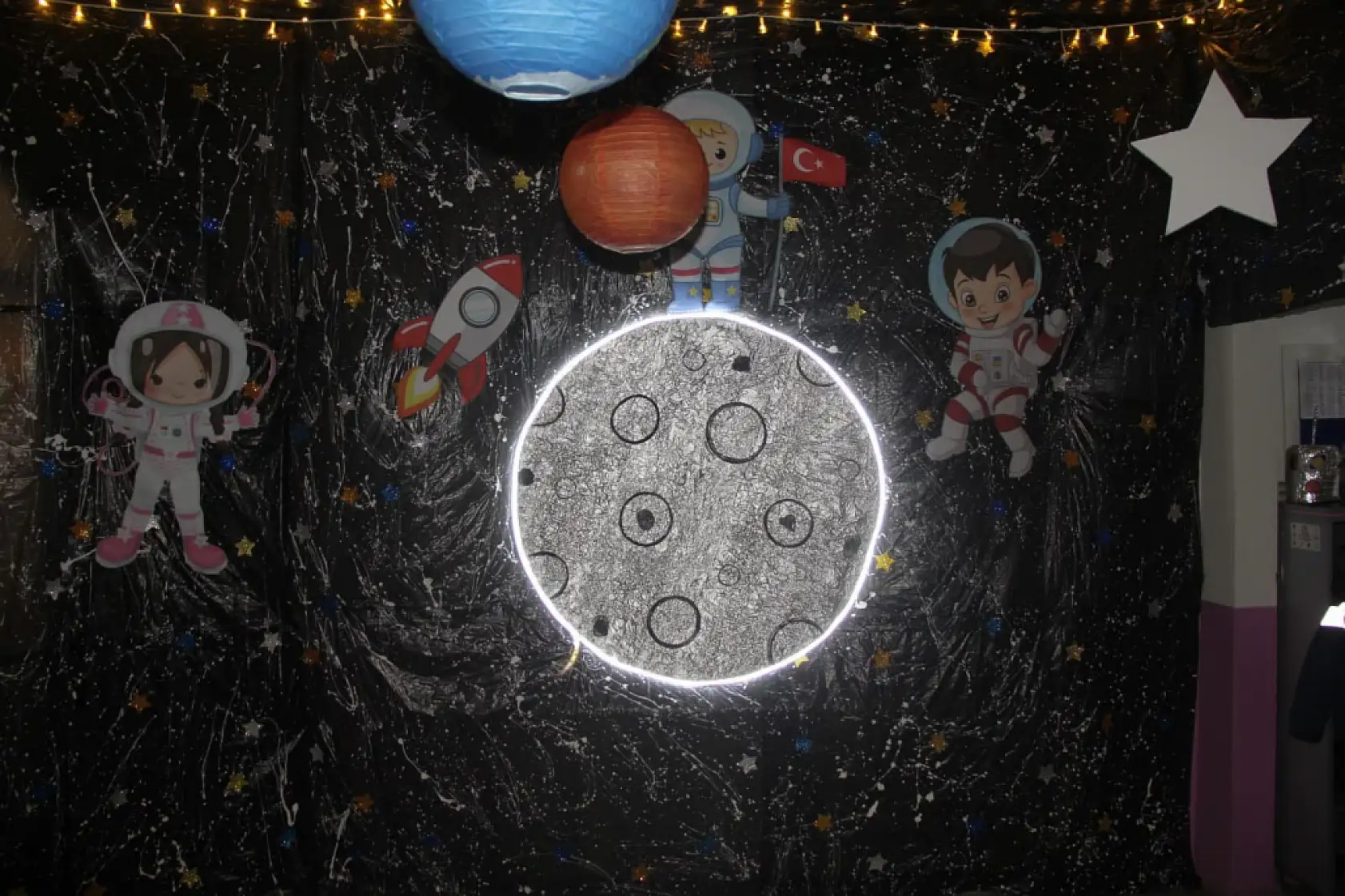 Muğla'da miniklerden 'Uzay Günü'ne büyük ilgi