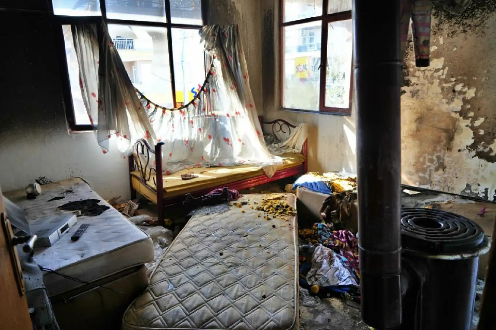 Yürekleri ağza getiren yangın