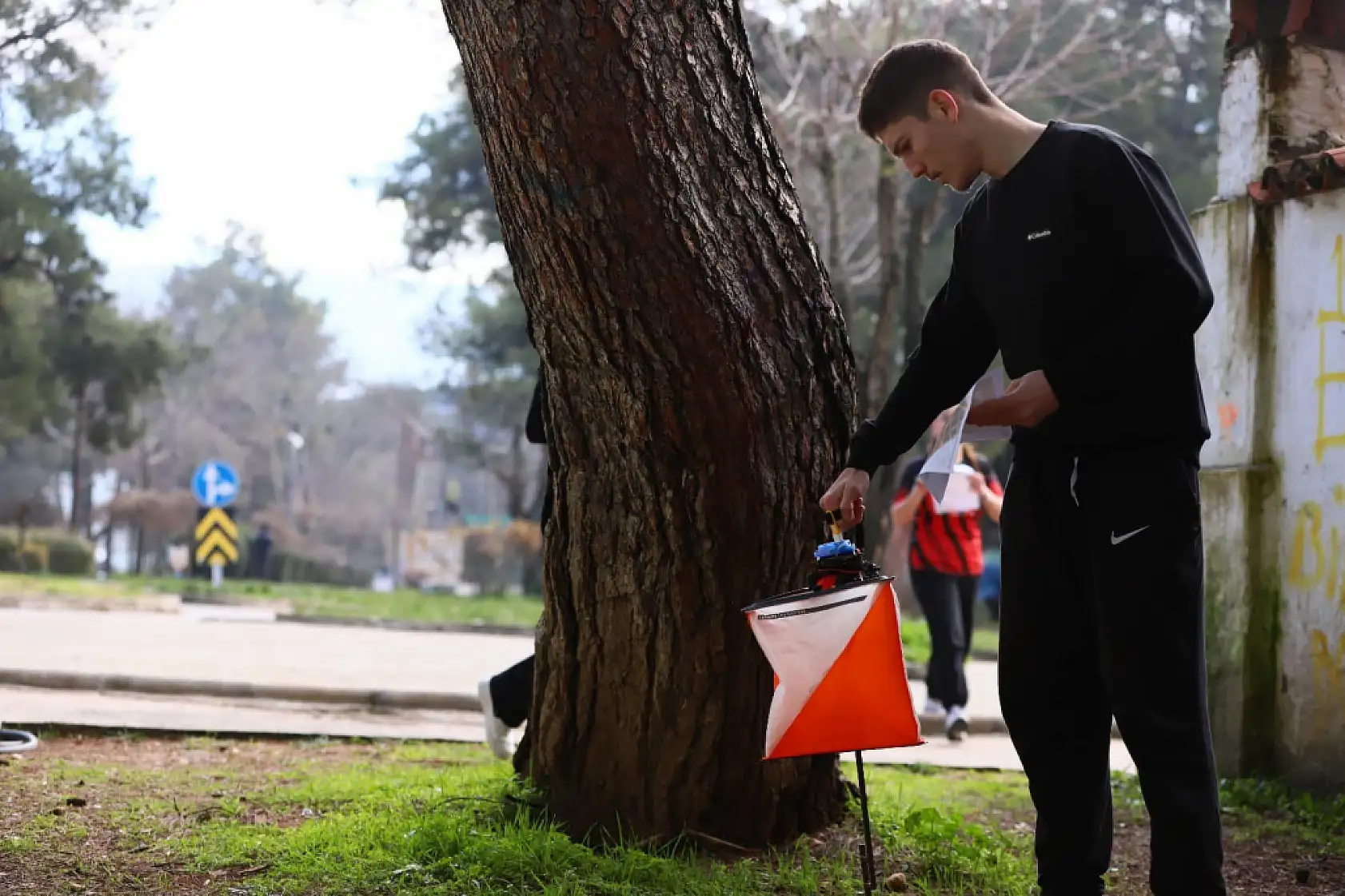 Muğla'da Oryantiring rüzgarı gençler şampiyonluk için koştu