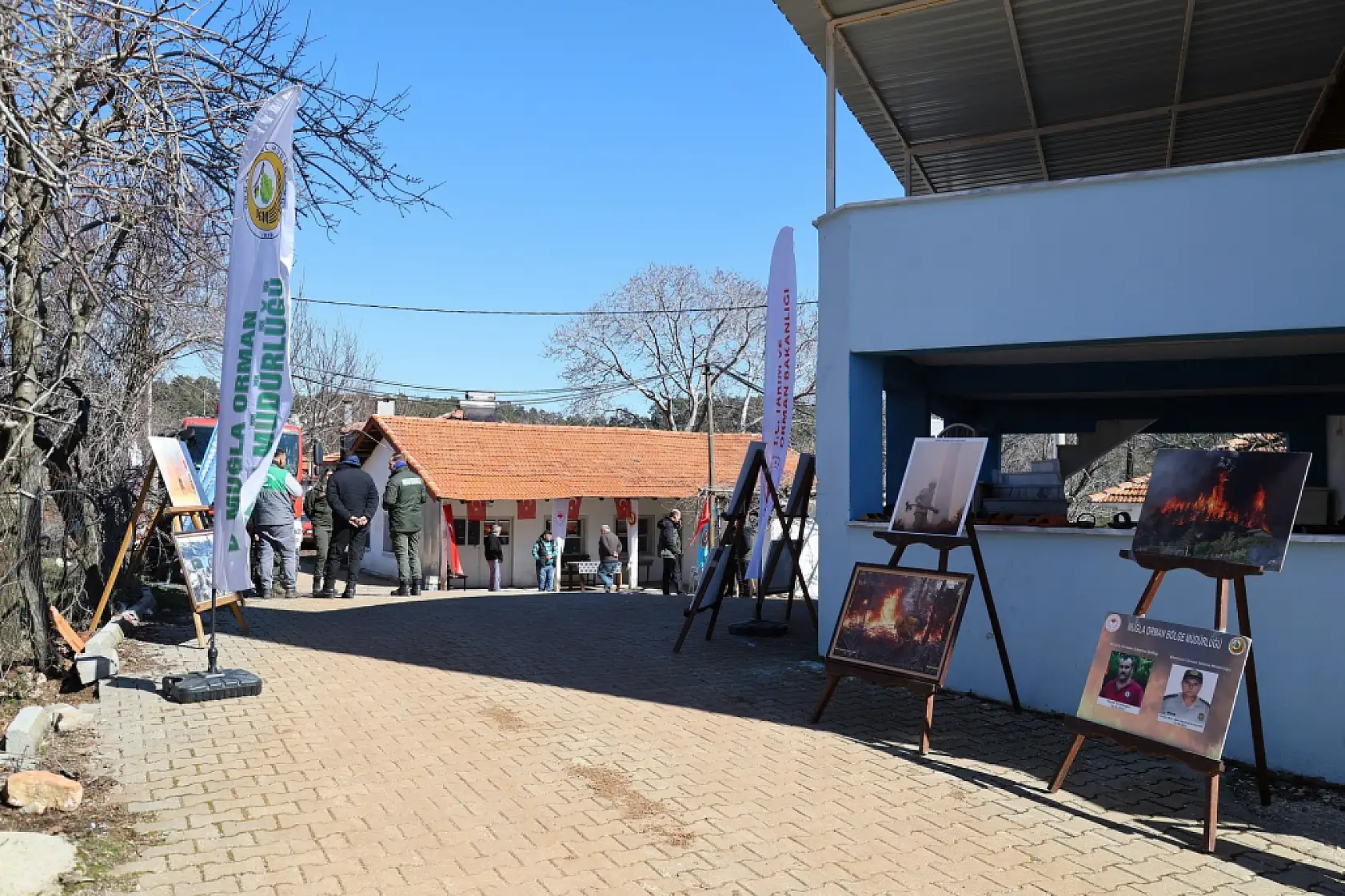 Muğla'da yangınla mücadele seferberliği