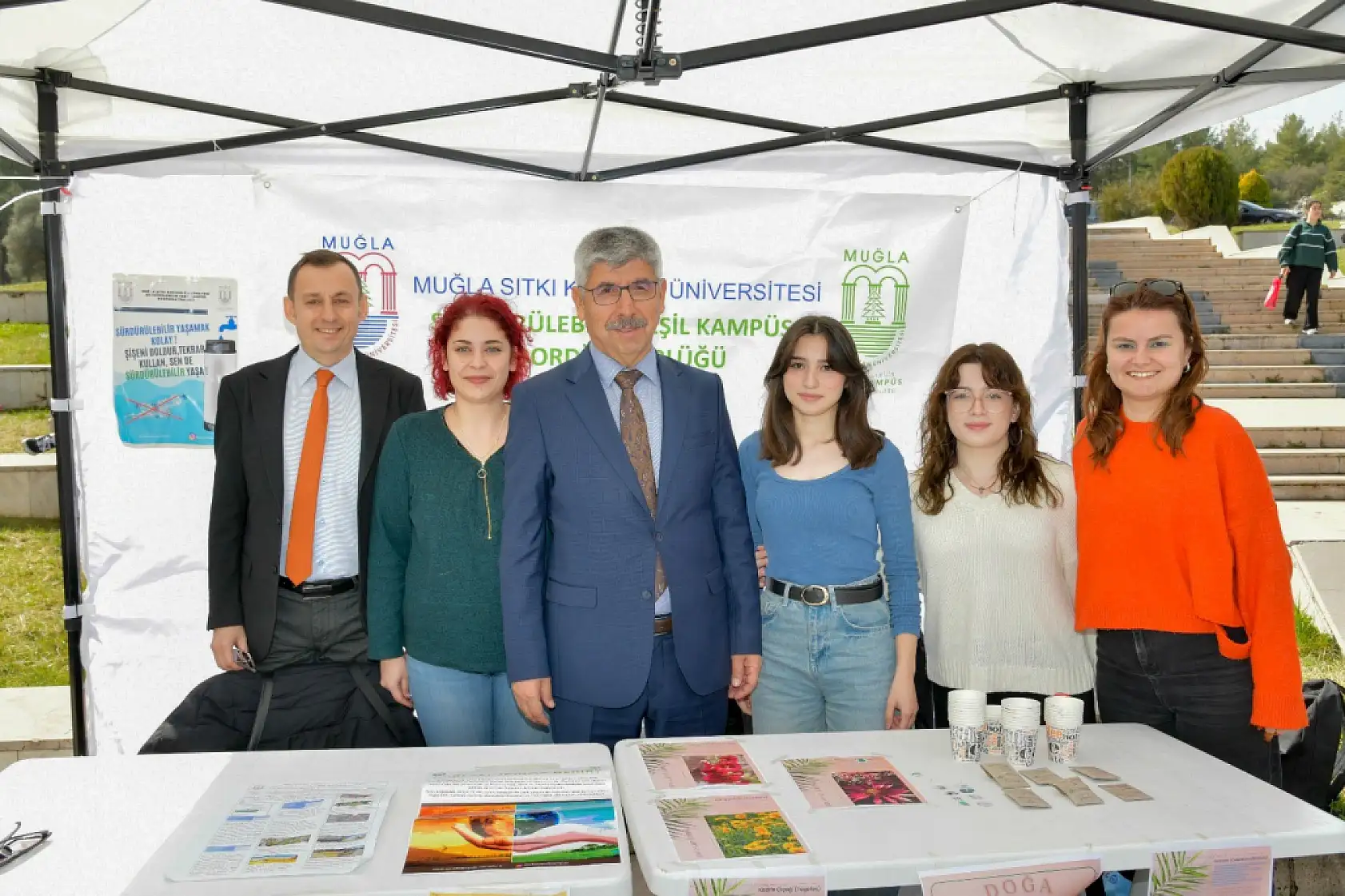 Çevre Tırı MSKÜ'de öğrencilerle buluştu
