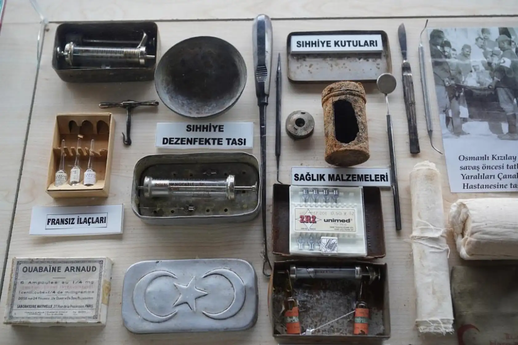 Çanakkale Savaş Eserleri Gezici Müzesi Ortaca'da