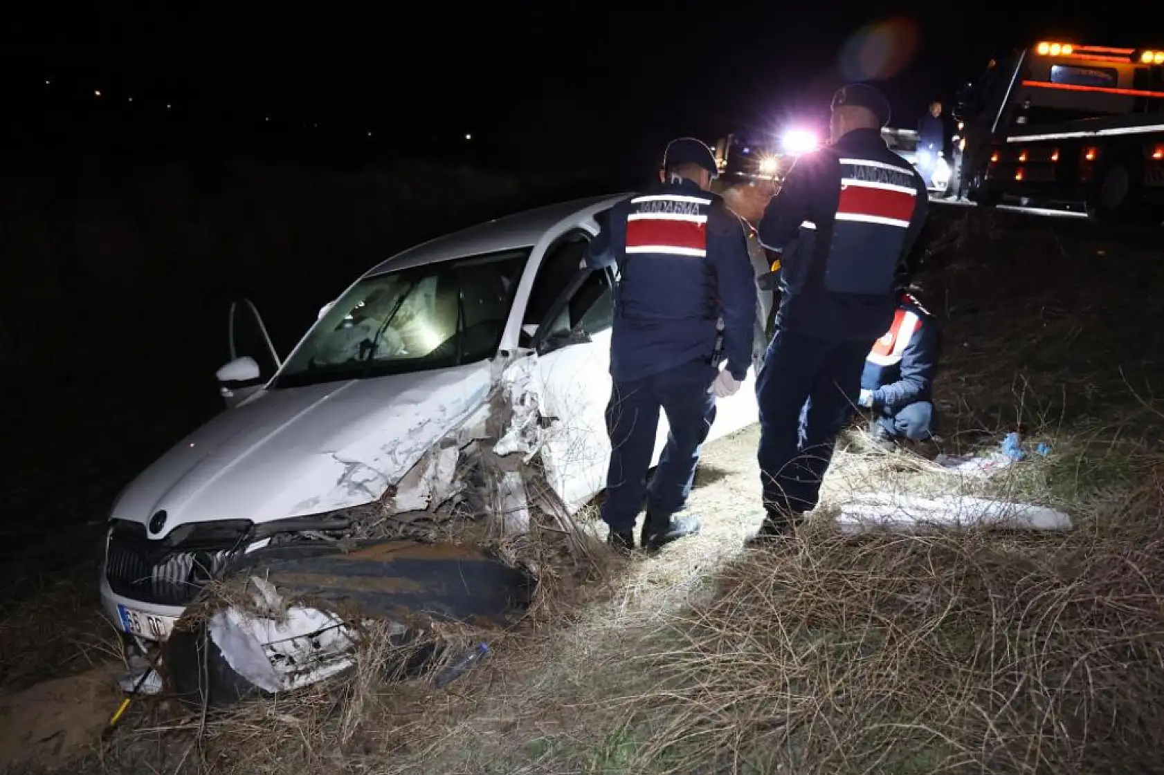 Feci trafik kazası! 1 ölü, 2 yaralı