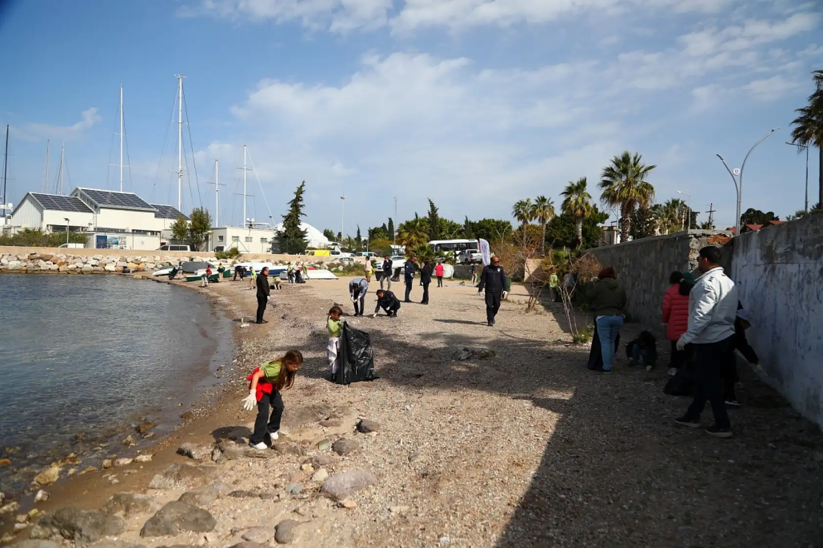 Bodrum'da deniz çöpleri kayıt altına alındı