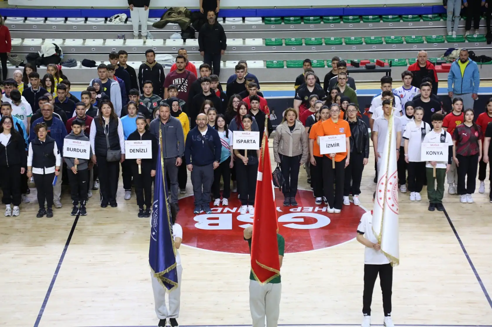 Okul sporları bilek güreşi grup birinciliği Muğla'da başladı