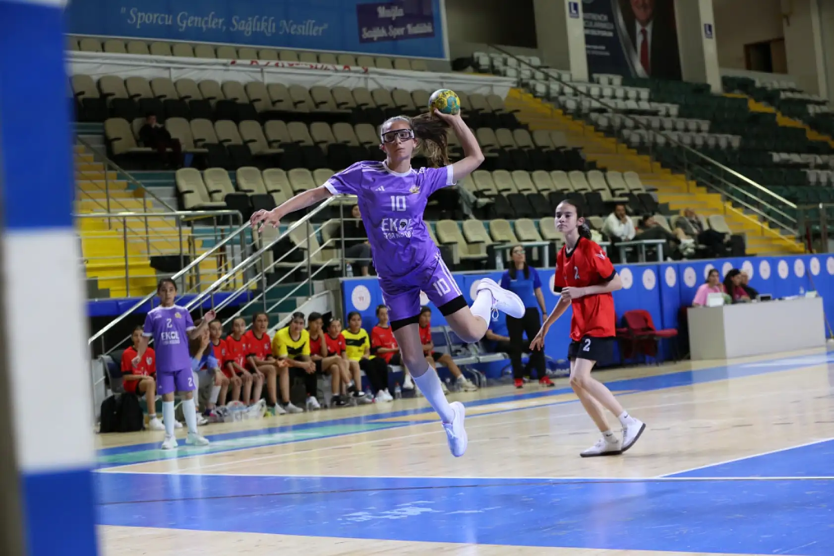 Muğla, okul sporları hentbol grup birinciliğine ev sahipliği yaptı