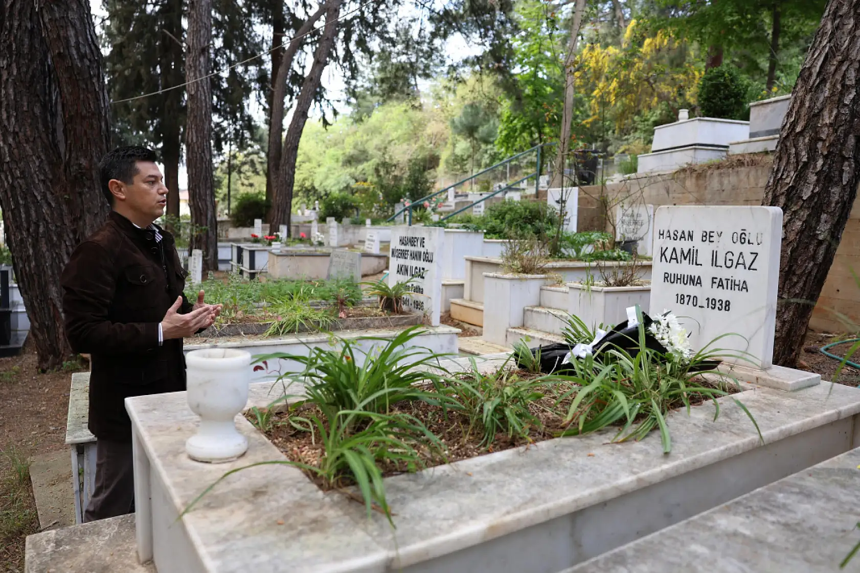 Marmaris Belediye Başkanı Ünlü merhum başkanların kabrini ziyaret etti