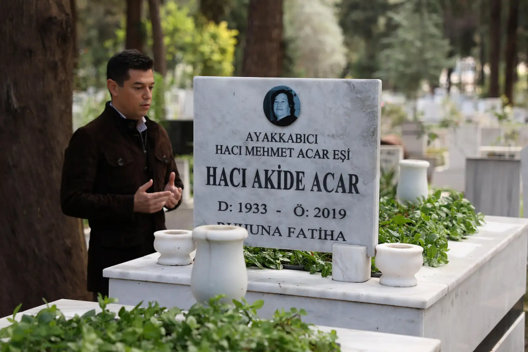 Marmaris Belediye Başkanı Ünlü merhum başkanların kabrini ziyaret etti