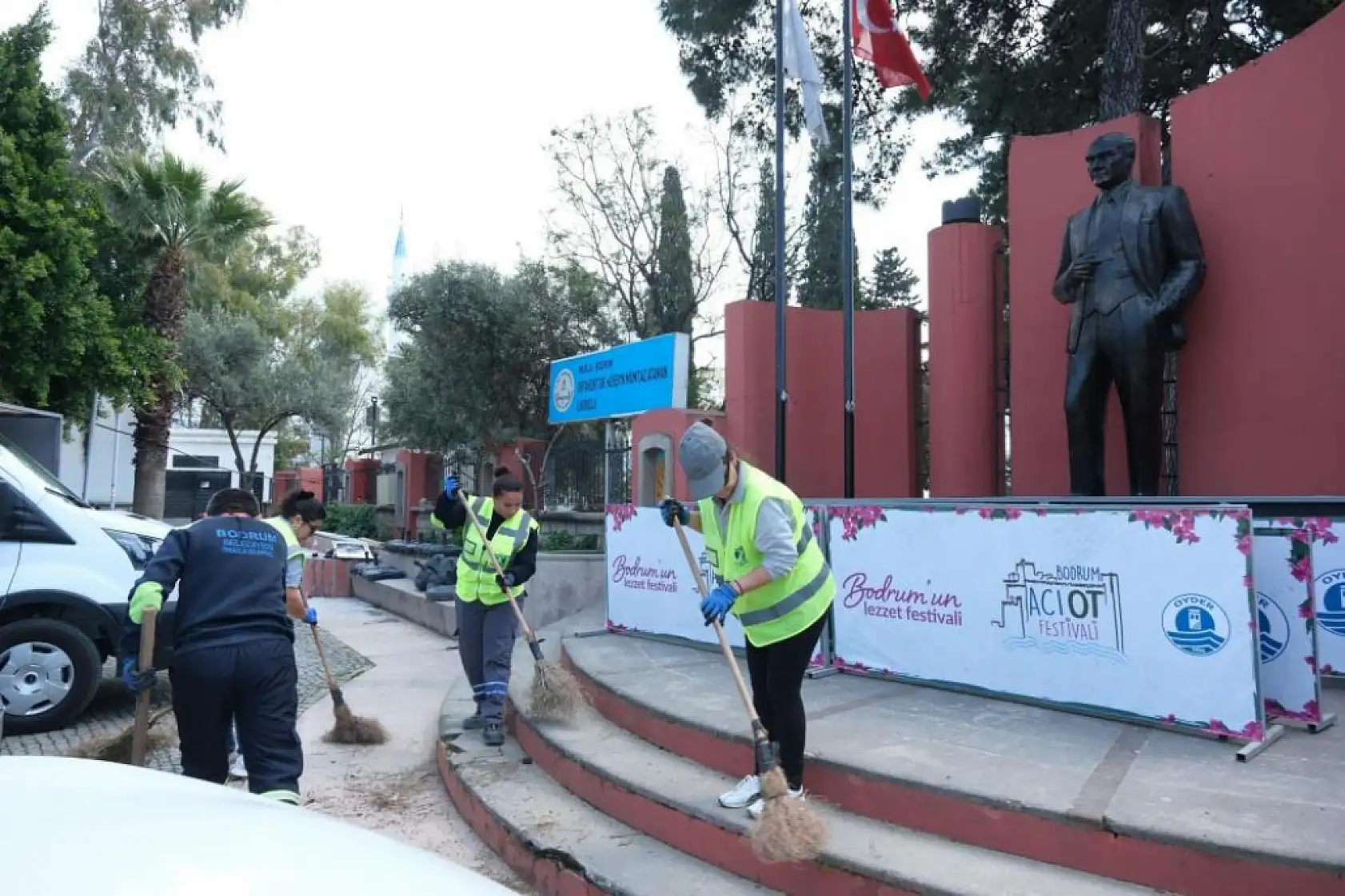 Bodrum Belediyesi kolları sıvadı! Acı Ot Festivali'ne hazırlık başladı