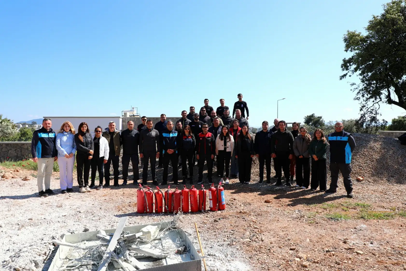 Bodrum Belediyesi Arama Kurtarma ekibi 3. etap eğitimini tamamladı