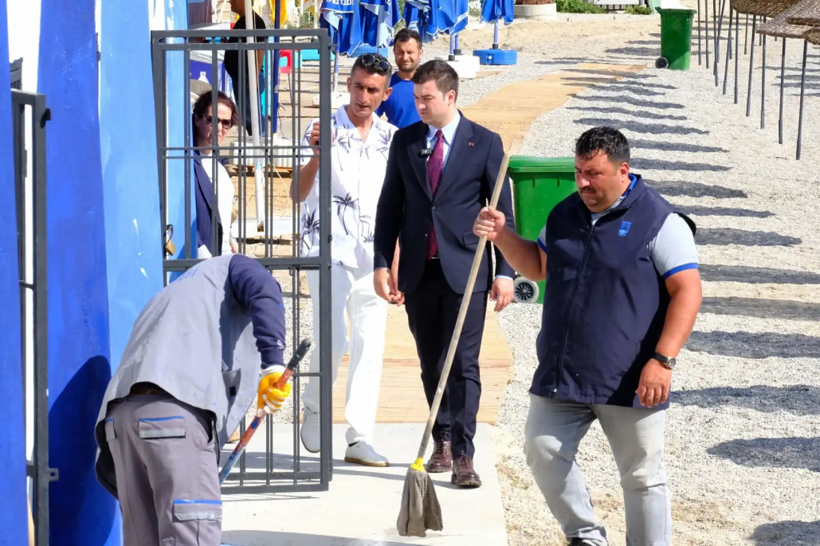 Başkan Mandalinci, saha çalışmalarına devam ediyor