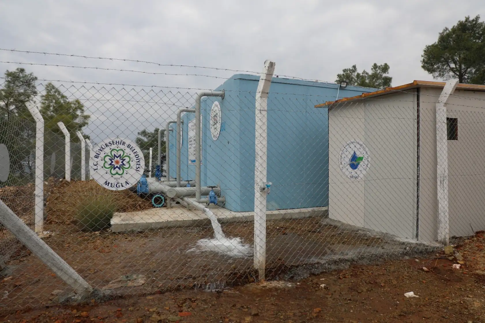 Muğla Büyükşehir Belediyesi 4 Ayda 122 içme suyu deposu temizledi