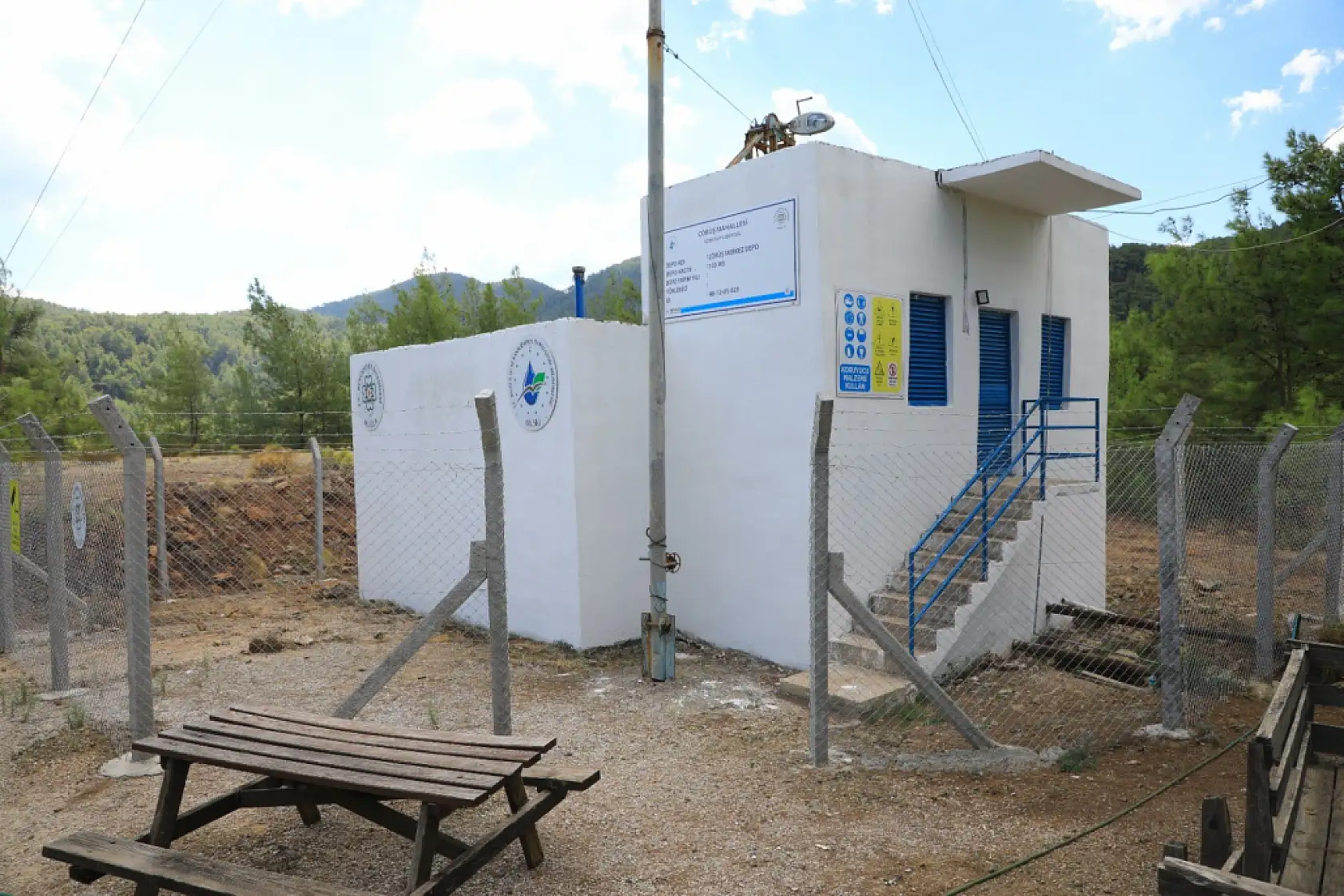 Muğla Büyükşehir Belediyesi 4 Ayda 122 içme suyu deposu temizledi