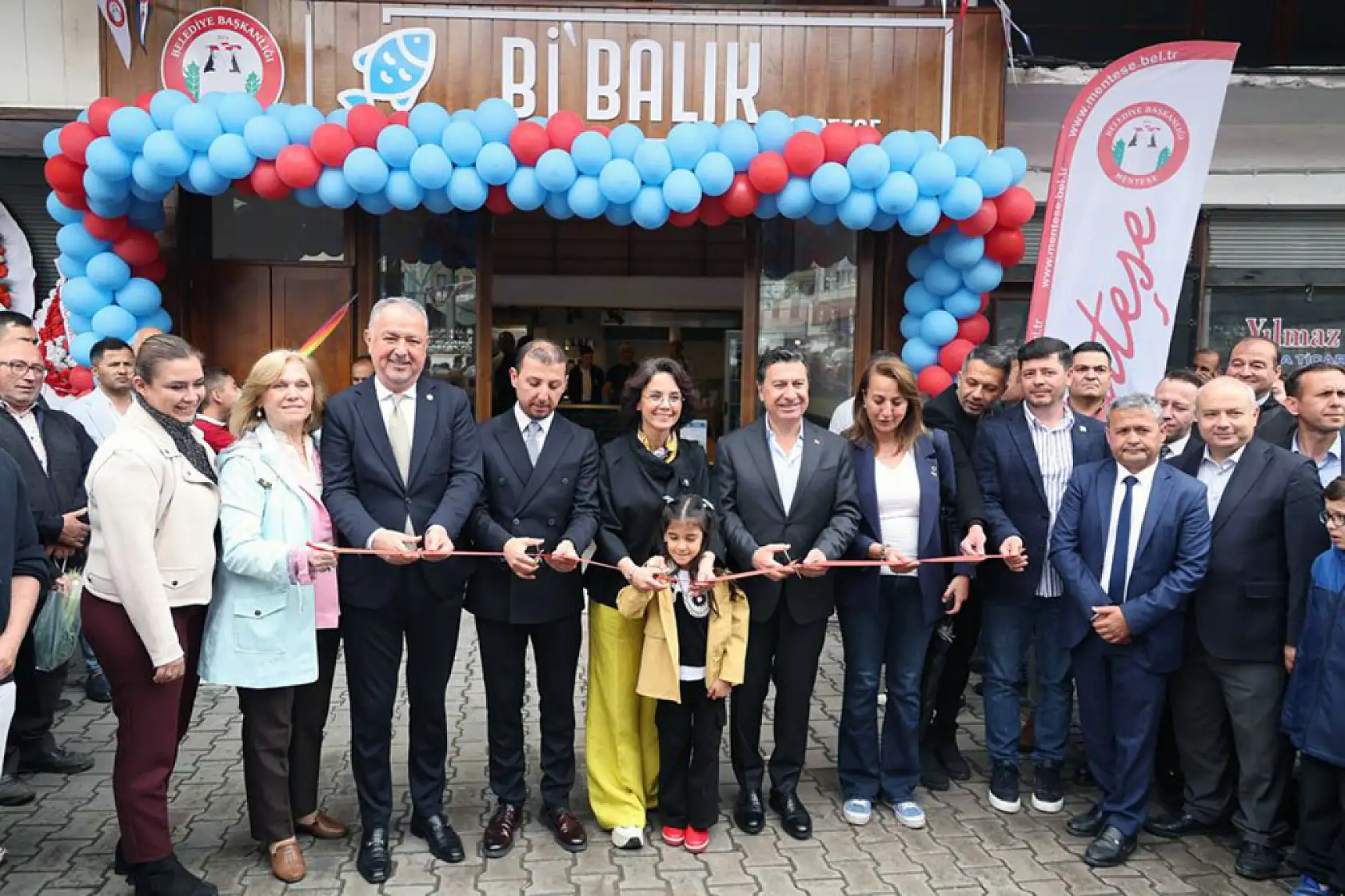 Menteşe Belediyesi işletmesi 'Bi'Balık' açıldı