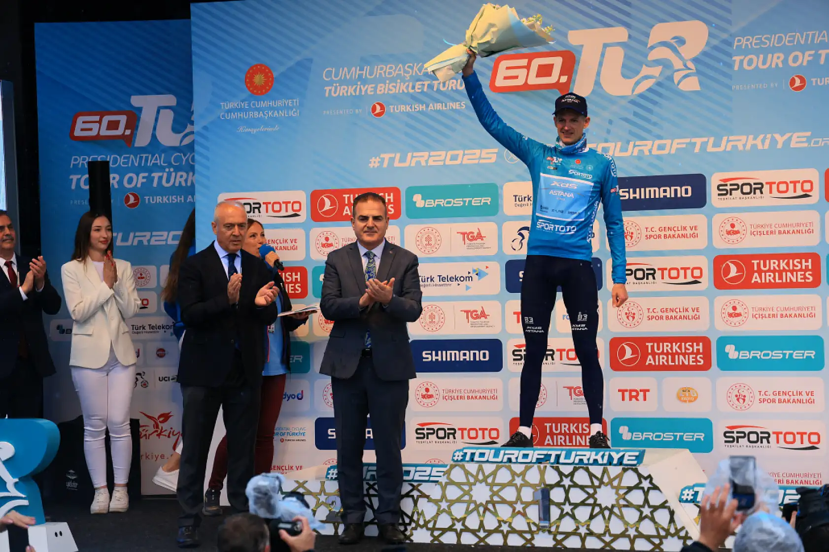 Marmaris-Kıran etabını XDS Astana Team'dan Wout Poels kazandı
